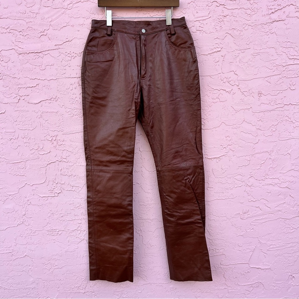 Vintage Wilson Leather Pants Western Adult Size 34